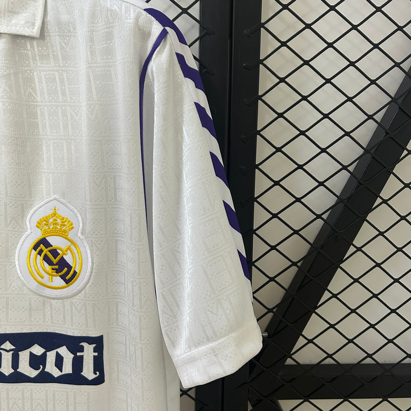 CAMISA RETRÔ REAL MADRID HOME 89/90