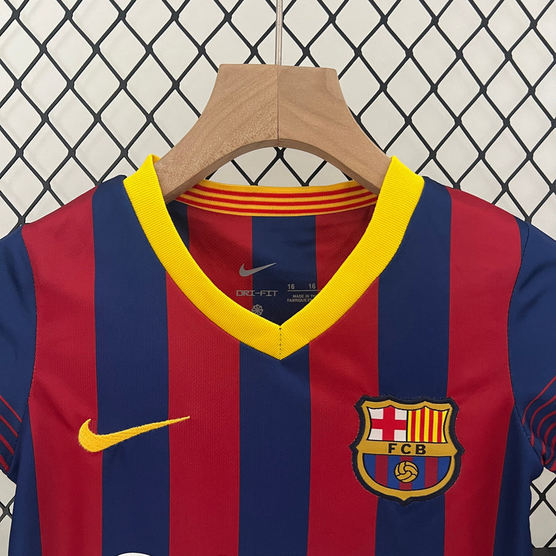 KIT INFANTIL RETRÔ BARCELONA HOME 13/14
