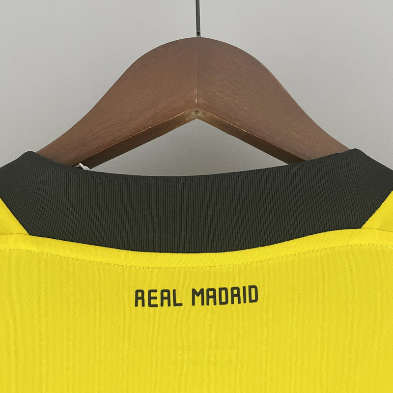 CAMISA RETRÔ REAL MADRID GOLEIRO YELLOW 11/12