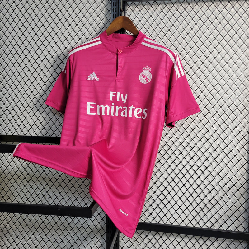 CAMISA REAL MADRID RETRÔ ROSA 2014/15