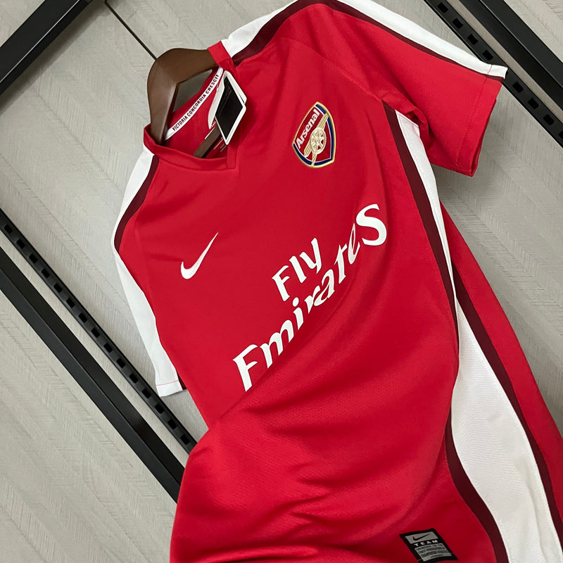 CAMISA RETRÔ ARSENAL HOME 08/09