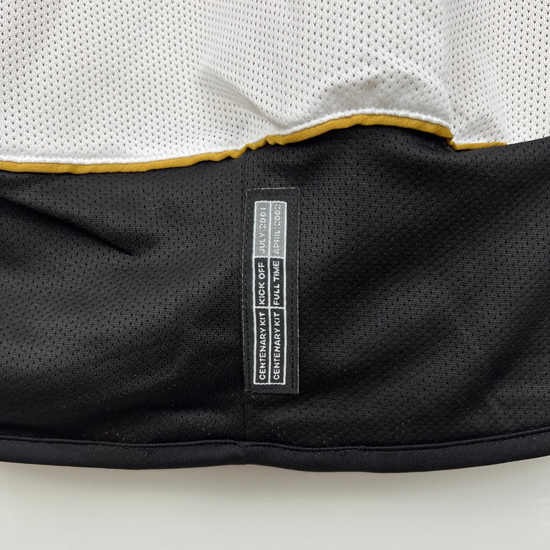 CAMISA RETRÔ MANCHESTER UNITED MANGA LONGA DUPLA FACE 01/02