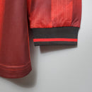 CAMISA RETRÔ MANCHESTER UNITED HOME MANGA LONGA 1996