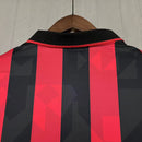 CAMISA RETRÔ MILAN HOME MANGA LONGA 93/94