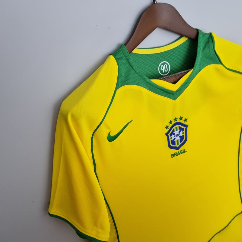 CAMISA RETRÔ BRASIL HOME 04/05