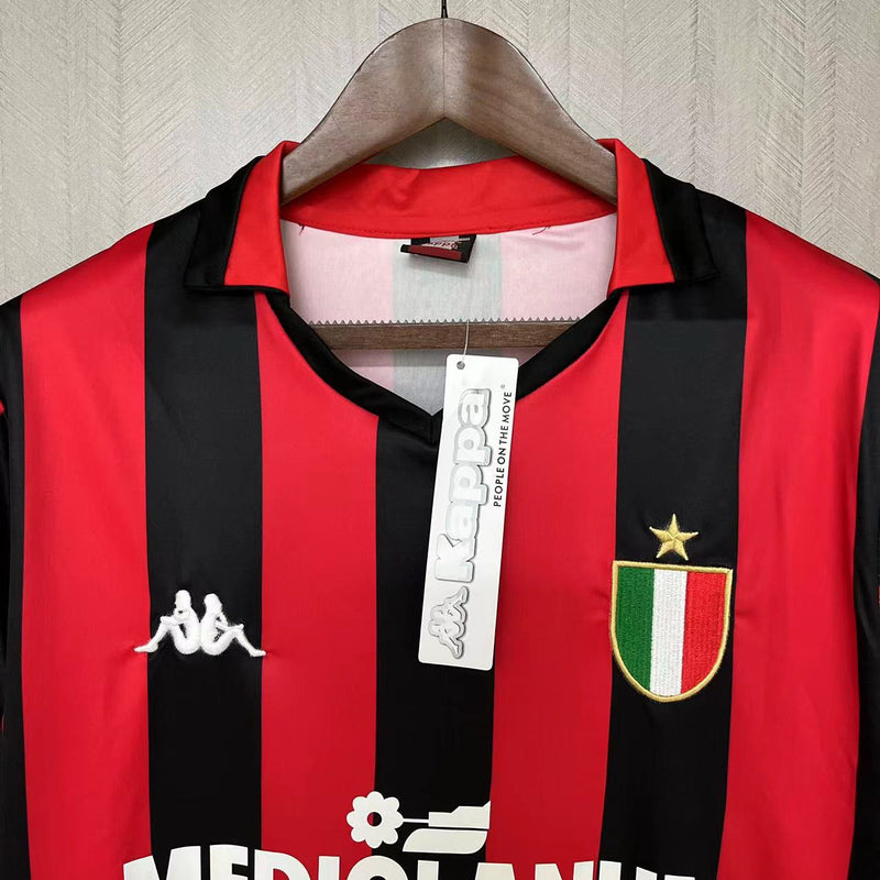 CAMISA MILAN RETRÔ HOME 88/89