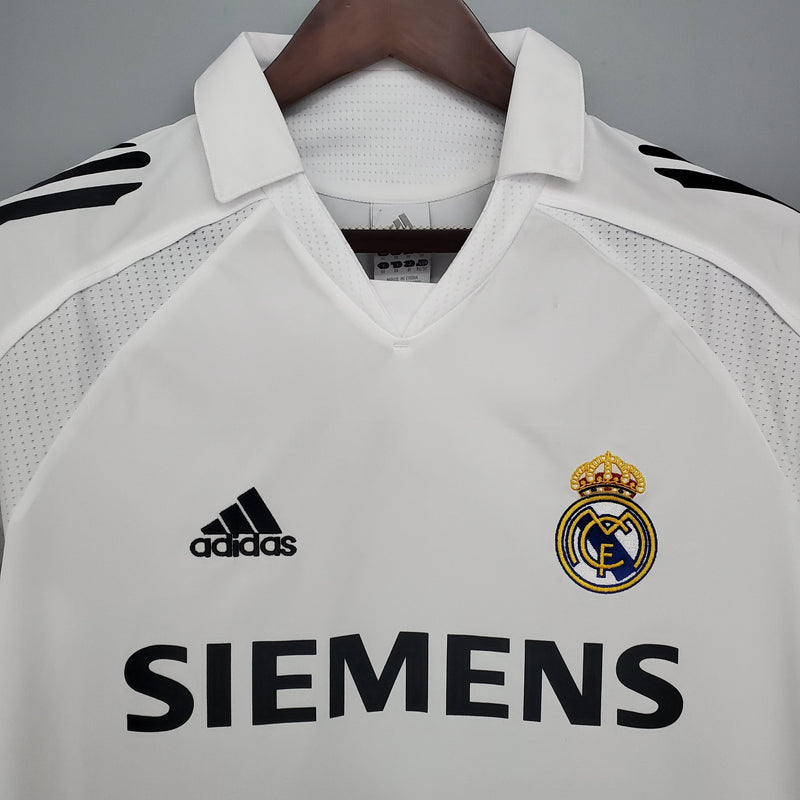 CAMISA RETRÔ REAL MADRID HOME 05/06