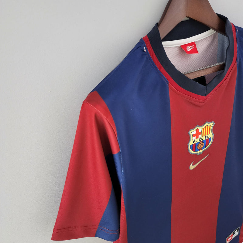 CAMISA RETRÔ BARCELONA HOME 98/99