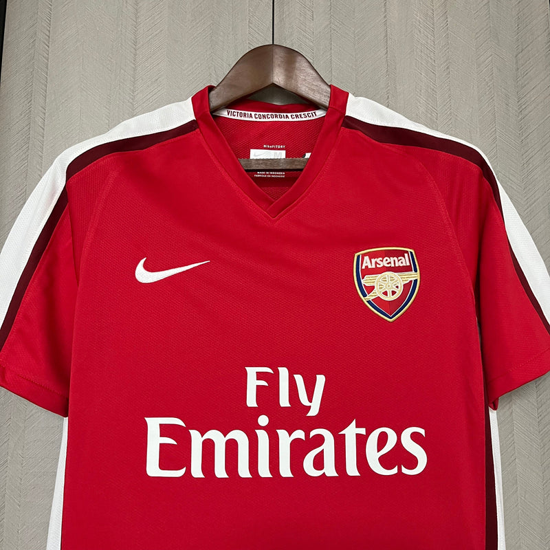 CAMISA RETRÔ ARSENAL HOME 08/09