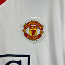 CAMISA RETRÔ MANCHESTER UNITED AWAY MANGA LONGA 07/08