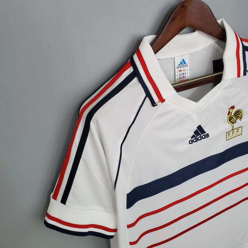 CAMISA RETRÔ FRANÇA AWAY 1998