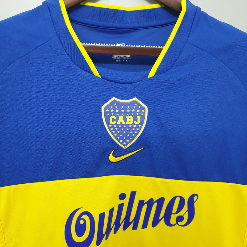 CAMISA BOCA JUNIORS RETRÔ HOME 00/01