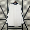 CAMISA REAL MADRID MANGA LONGA RETRÔ HOME 00/01