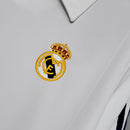 CAMISA REAL MADRID MANGA LONGA RETRÔ HOME 2002