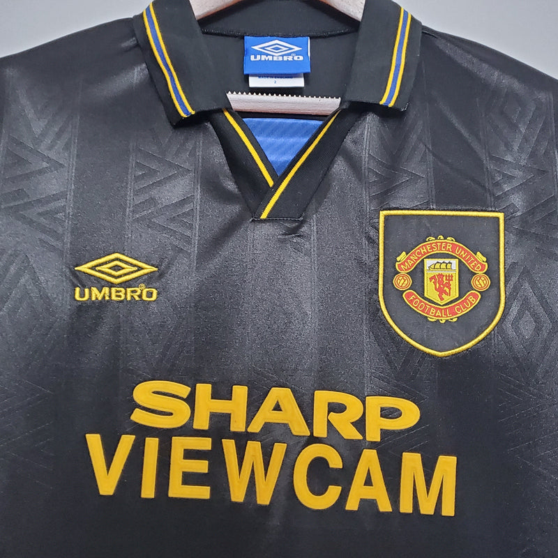 CAMISA RETRÔ MANCHESTER UNITED AWAY 93/95