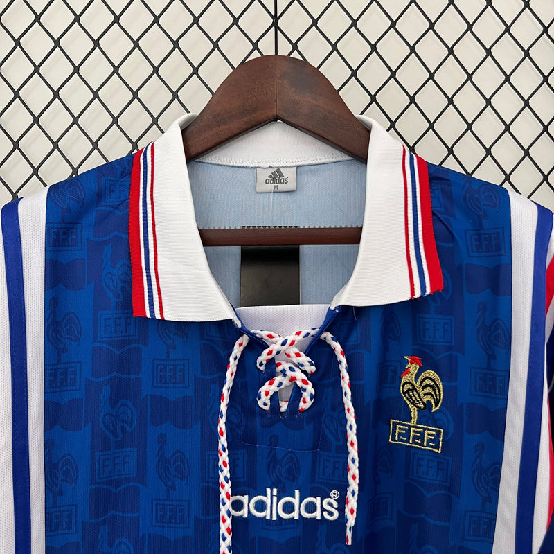 CAMISA RETRÔ FRANÇA HOME 1996