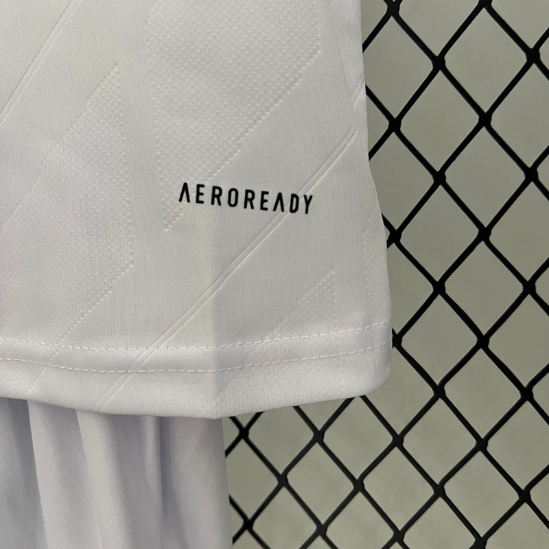 KIT INFANTIL RETRÔ REAL MADRID HOME 17/18