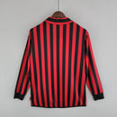 CAMISA RETRÔ MILAN HOME MANGA LONGA 99/00