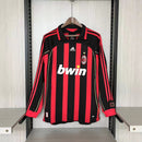 CAMISA RETRÔ MILAN HOME MANGA LONGA 06/07
