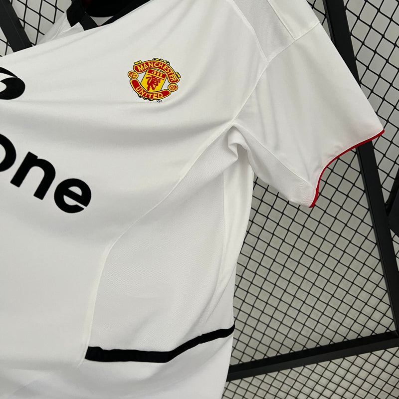 CAMISA RETRÔ MANCHESTER UNITED AWAY 02/03
