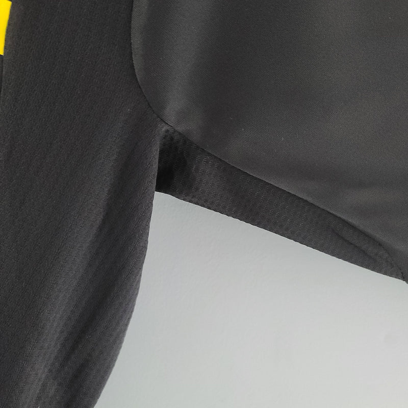 CAMISA RETRÔ REAL MADRID GOLEIRO BLACK 11/12