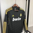 CAMISA REAL MADRID MANGA LONGA RETRÔ AWAY 11/12