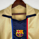 CAMISA RETRÔ BARCELONA AWAY 2002/03