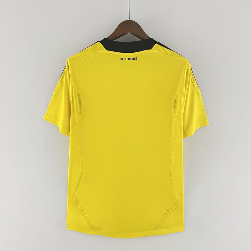 CAMISA RETRÔ REAL MADRID GOLEIRO YELLOW 11/12
