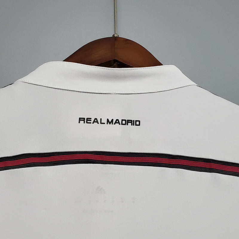 CAMISA REAL MADRID MANGA LONGA RETRÔ HOME 14/15
