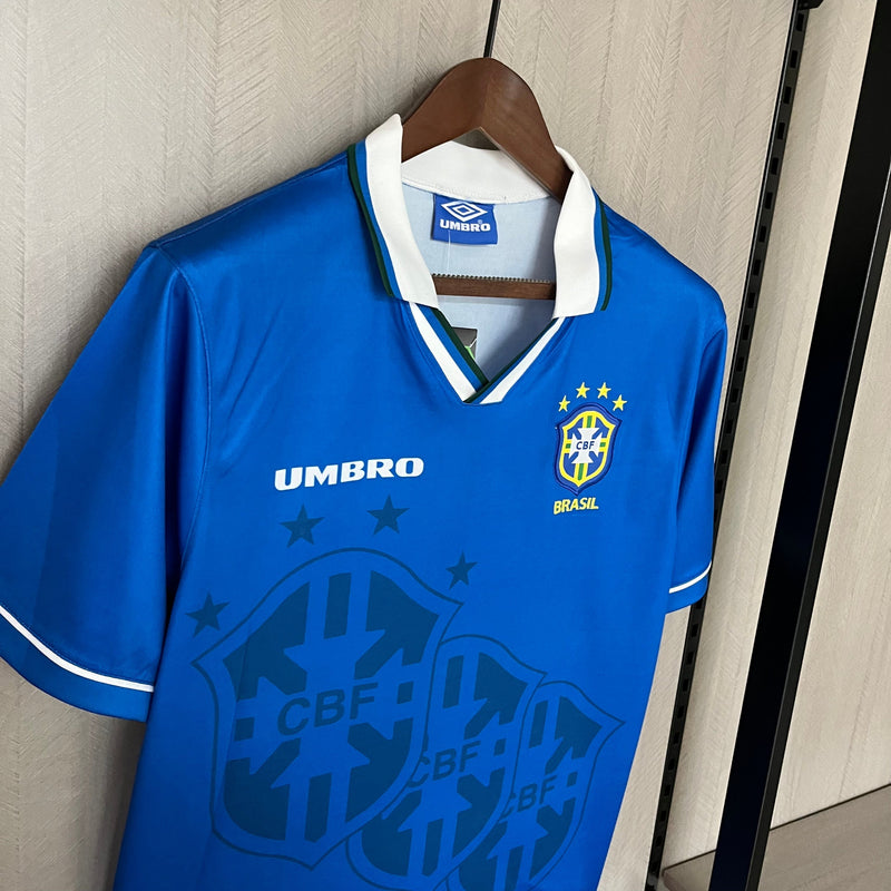CAMISA RETRÔ BRASIL AWAY 1994/95