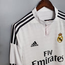 CAMISA REAL MADRID MANGA LONGA RETRÔ HOME 14/15