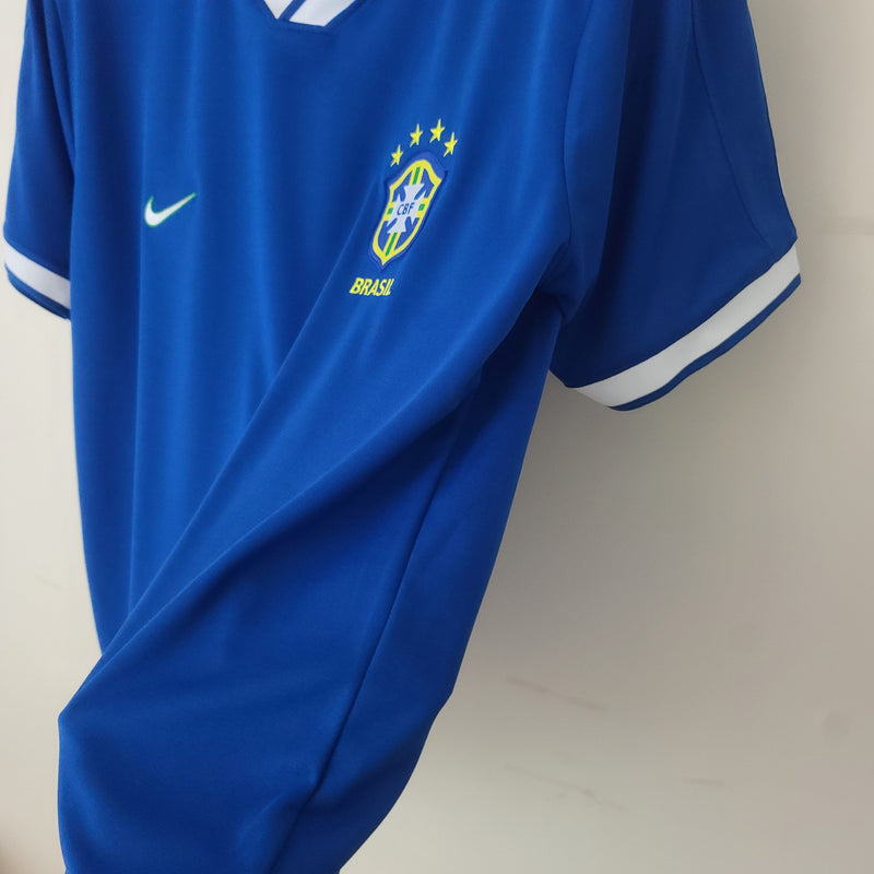 CAMISA RETRÔ BRASIL AWAY 1997