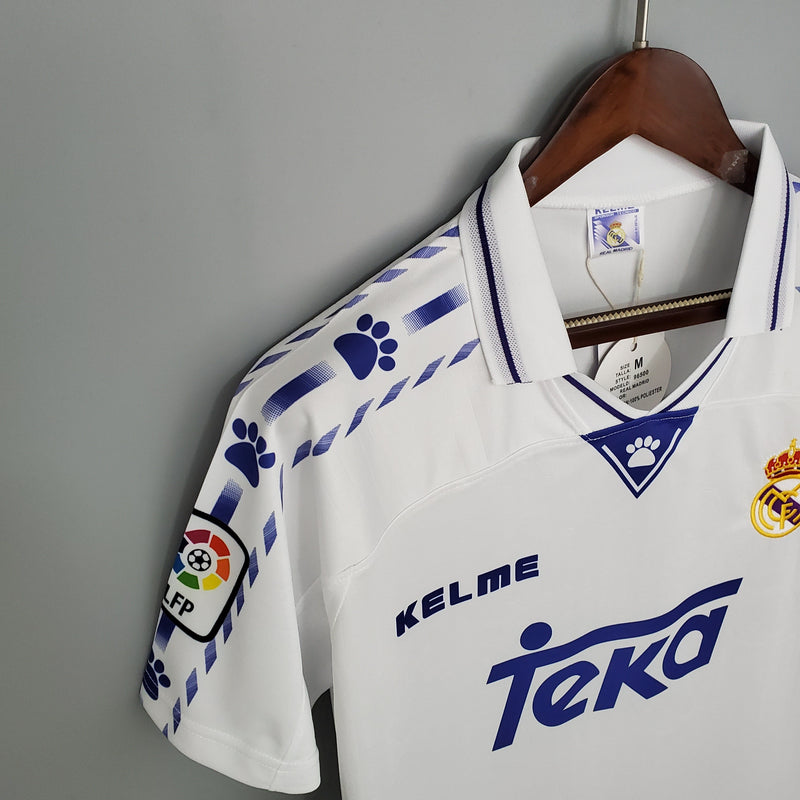 CAMISA RETRÔ REAL MADRID HOME 96/97