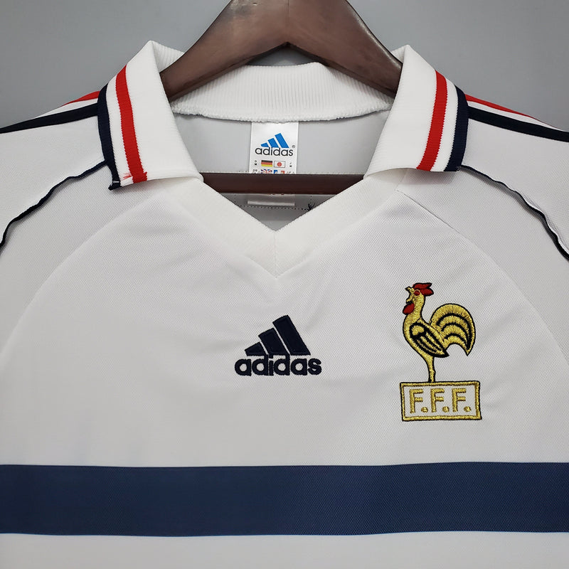 CAMISA RETRÔ FRANÇA AWAY 1998