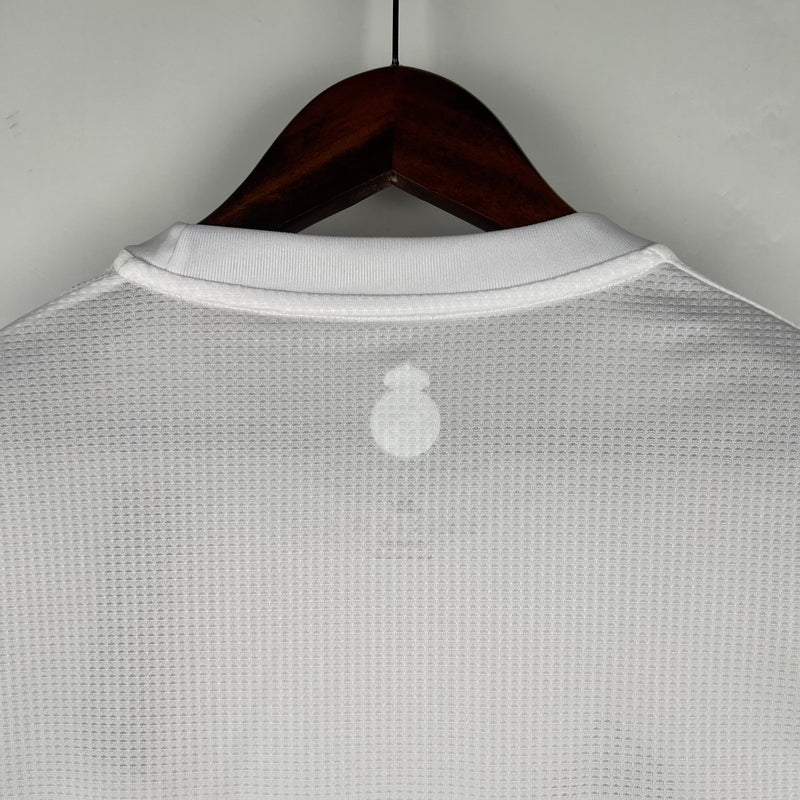 CAMISA REAL MADRID MANGA LONGA RETRÔ HOME 15/16