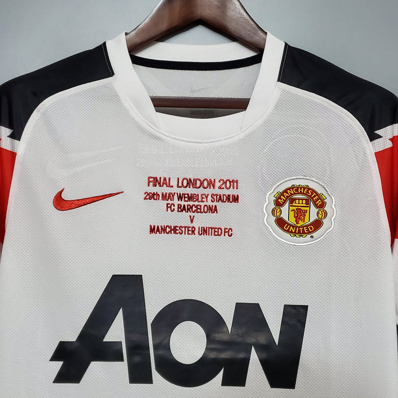 CAMISA RETRÔ MANCHESTER UNITED AWAY 10/11