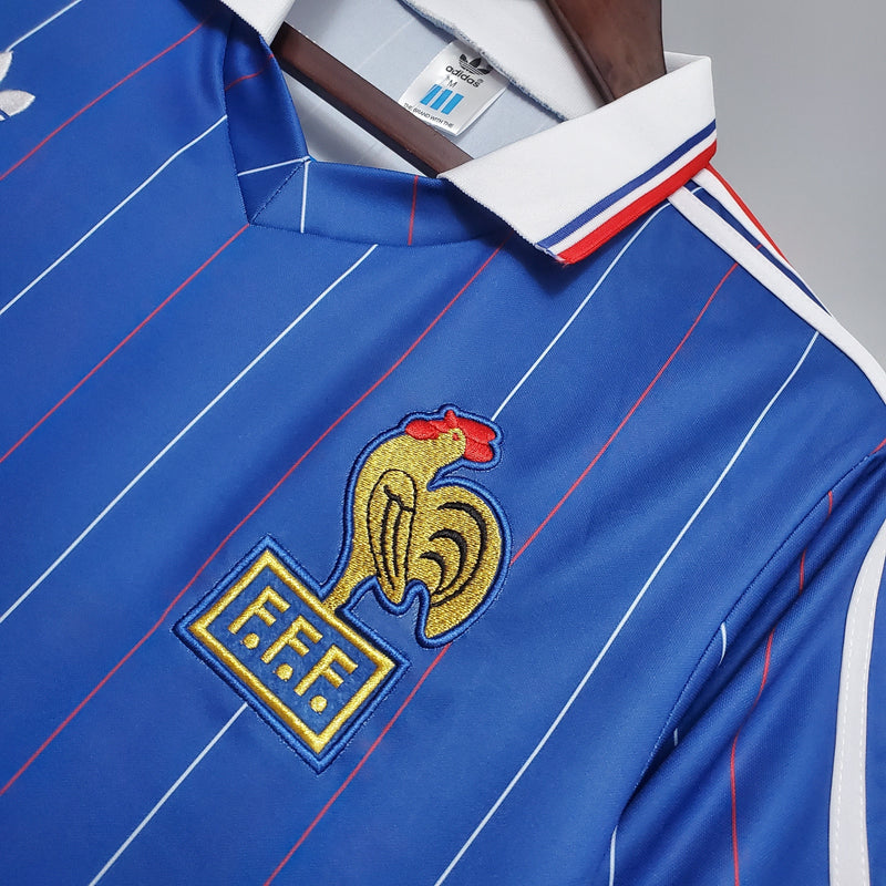 CAMISA RETRÔ FRANÇA HOME 1982