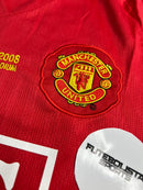 Camisa Retrô Manchester United 2007/08 Edição Champions League