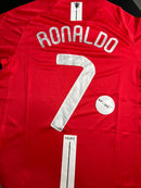 Camisa Retrô Manchester United 2007/08 Edição Champions League