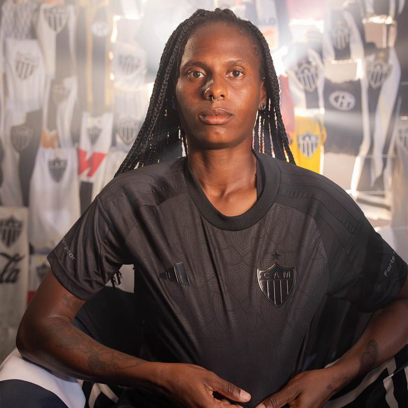 CAMISA GALO ALL BLACK 2025 TORCEDOR FEMININA