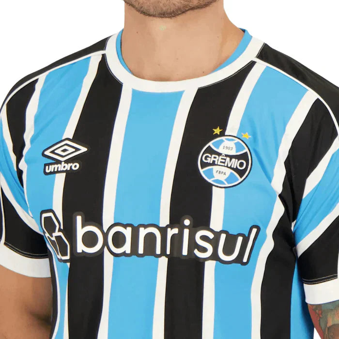 Camisa Masculina Grêmio I 2024/25 - Torcedor