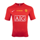 Camisa Retrô Manchester United 2007/08 Edição Champions League