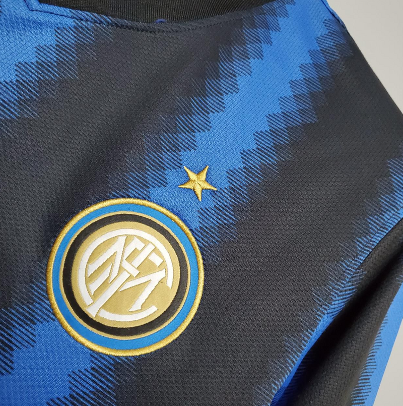 Camisa Retrô Inter de Milão 2010/11 Titular Azul/Preta
