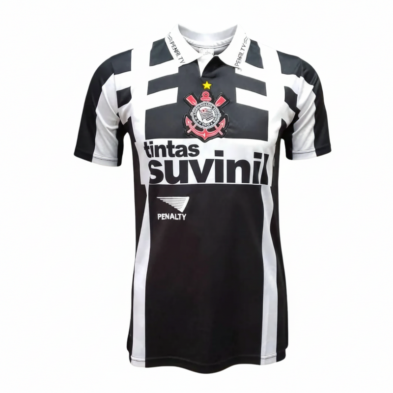 Camisa Retrô Timao Terceira 1996 TADLAPIDUS PRETA