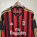 CAMISA RETRÔ MILAN HOME MANGA LONGA 13/14
