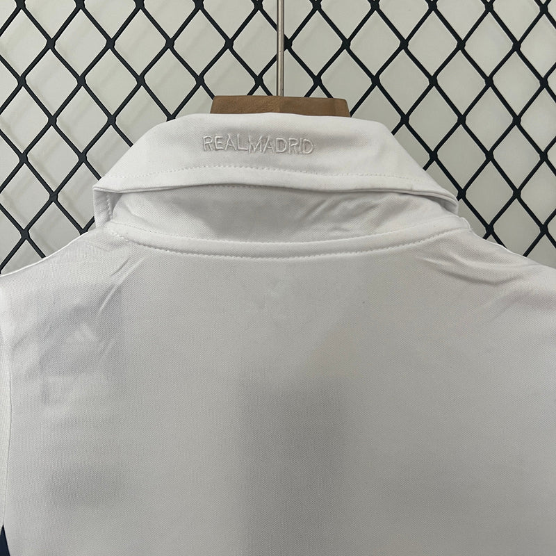 KIT INFANTIL RETRÔ REAL MADRID HOME 16/17