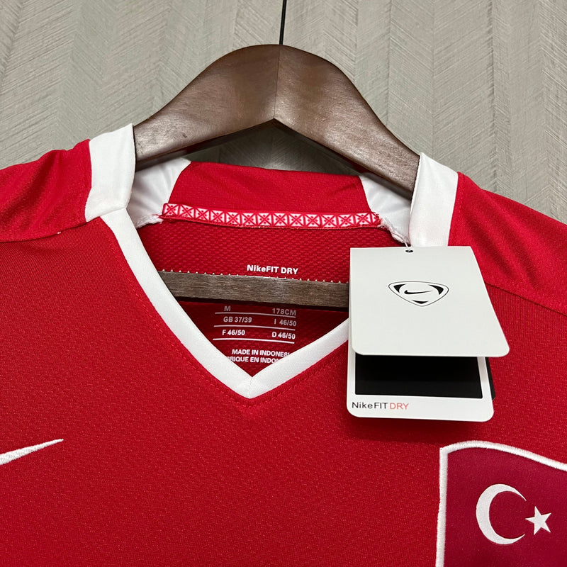 CAMISA RETRÔ TURQUIA HOME 2008