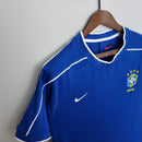 CAMISA RETRÔ BRASIL AWAY 1998
