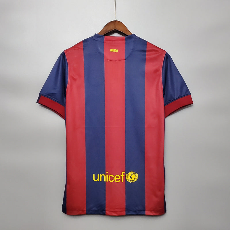 CAMISA RETRÔ BARCELONA HOME 2014/15