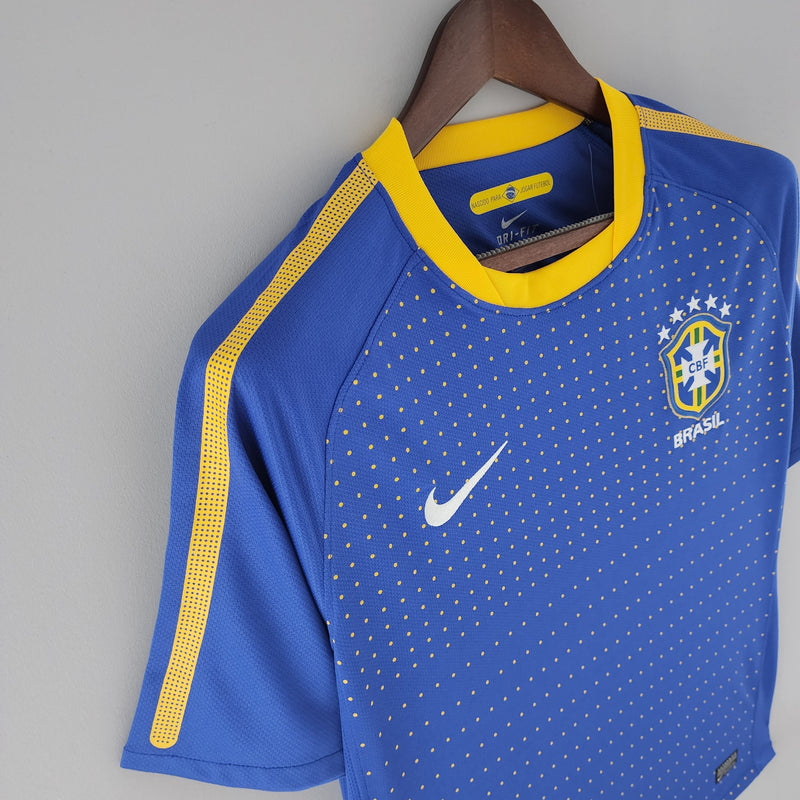 CAMISA RETRÔ BRASIL AWAY 2010